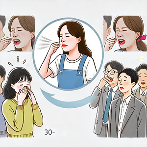 구취와 백태 개선법